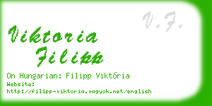viktoria filipp business card